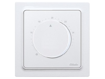 Produktbild 1 Eltako FTR55EHB wg Funk Temperaturregler reinweiss glaenzend