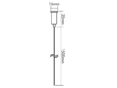 Mazeichnung Nobile 1560960000 Seilabhaengung fuer LED Panel Flat