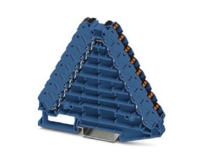 Product image 1 Phoenix PTRV 8 PV BU BK Feed through terminal block 8 3mm 17 5A
