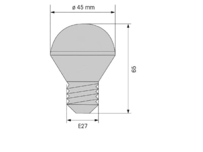 Mazeichnung Werma 956 320 67 LED Lampe E27 115VAC YE