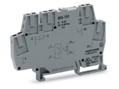 Product image WAGO 859 791 Optocoupler 0 1A
