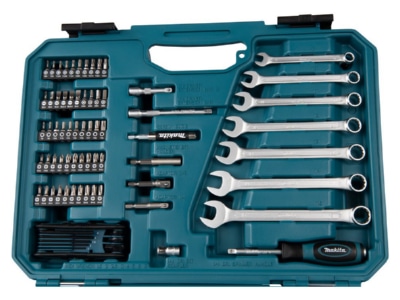 Detailed view 8 Makita E 06616 Tool set 120 Case
